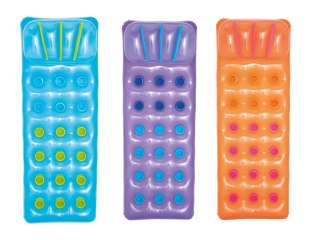 Materac dmuchany do pływania 3 kolory 188 x 71 cm Bestway 43015 fioletowy