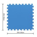 Piankowa mata puzzla pod basen 50 x 50 cm 9 szt Bestway 58220