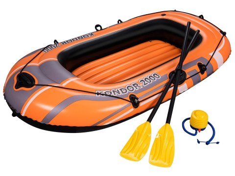 Ponton Hydro-Force Set 188 x 98 cm wiosła + pompka Bestway 61062 Ponton Hydro-Force Set 188 x 98 cm wiosła + pompka Bestway 61062