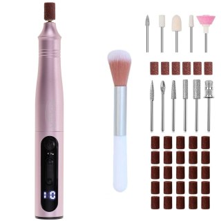 Adler | Elektryczny zestaw do paznokci | AD 2181 | Liczba poziomów mocy 5 | Różowy