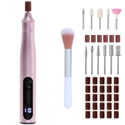 Adler | Elektryczny zestaw do paznokci | AD 2181 | Liczba poziomów mocy 5 | Różowy