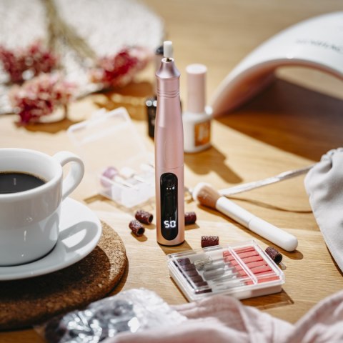 Adler | Elektryczny zestaw do paznokci | AD 2181 | Liczba poziomów mocy 5 | Różowy