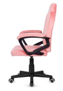 Fotel obrotowy do biurka MARIO ALCANTARA CARO PINK
