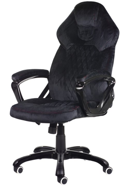 Fotel obrotowy do biurka SPIDER BLACK ALCANTARA Fotel obrotowy do biurka SPIDER BLACK ALCANTARA