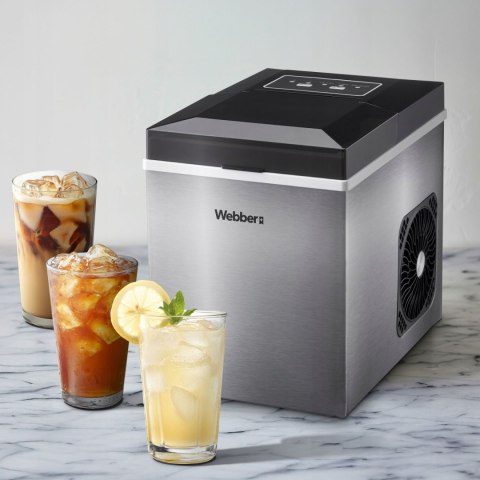 Kostkarka do lodu domowa maszyna do kostek kuszony lód 10 kg 165W WEBBER Kostkarka do lodu domowa maszyna do kostek kuszony lód 10 kg 165W WEBBER
