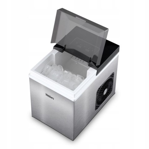 Kostkarka do lodu domowa maszyna do kostek kuszony lód 10 kg 165W WEBBER Kostkarka do lodu domowa maszyna do kostek kuszony lód 10 kg 165W WEBBER