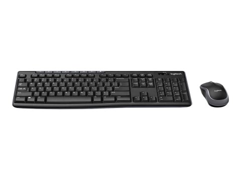 Logitech MK270 | Zestaw klawiatura i mysz | Bezprzewodowy | USA | Czarny Logitech MK270 | Zestaw klawiatura i mysz | Bezprzewodowy | USA | Czarny