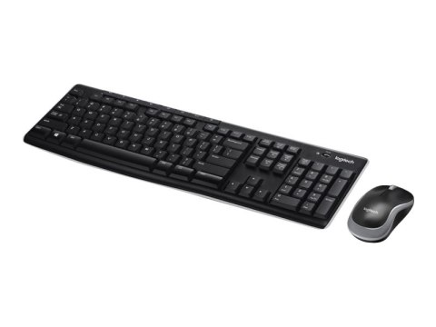 Logitech MK270 | Zestaw klawiatura i mysz | Bezprzewodowy | USA | Czarny Logitech MK270 | Zestaw klawiatura i mysz | Bezprzewodowy | USA | Czarny