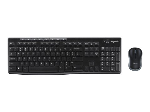 Logitech MK270 | Zestaw klawiatura i mysz | Bezprzewodowy | USA | Czarny Logitech MK270 | Zestaw klawiatura i mysz | Bezprzewodowy | USA | Czarny