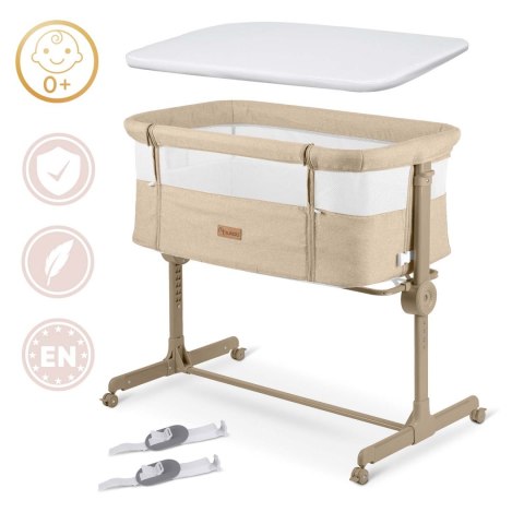 Łóżeczko dziecięce składane turystyczne dostawka Nukido NK-243