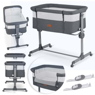 Łóżeczko dziecięce składane turystyczne dostawka Nukido NK-243