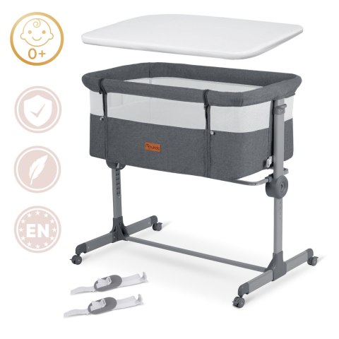 Łóżeczko dziecięce składane turystyczne dostawka Nukido NK-243