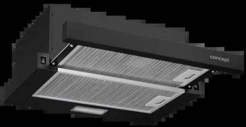 Okap teleskopowy do zabudowy BLACK OPV3150bc