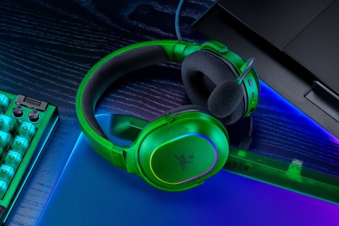 Razer | Gaming Headset | Barracuda X Chroma | Wbudowany mikrofon | Bluetooth | Phantom Green Edition