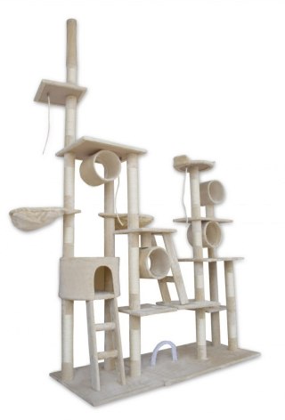 Drapak XXL Legowisko Hamaki Tuby Domek Beżowy