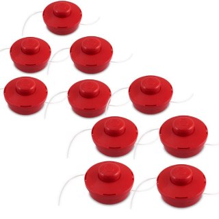 Głowica żyłkowa dwużyłowa do kosy podkaszarki 10 sztuk