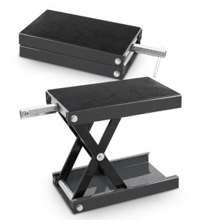 Podnośnik nożycowy korbowy do motocykla 450kg grafitowy