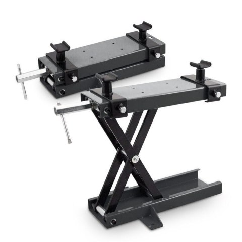 Podnośnik platformowy nożycowy do motocykla 500kg grafitowy