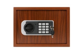 Sejf biurowy domowy imitujący drewno