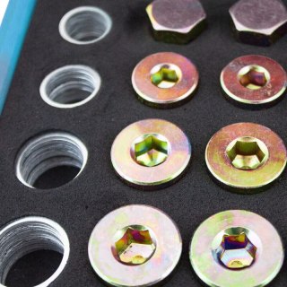 Zestaw naprawczy miski olejowej 114 elementów