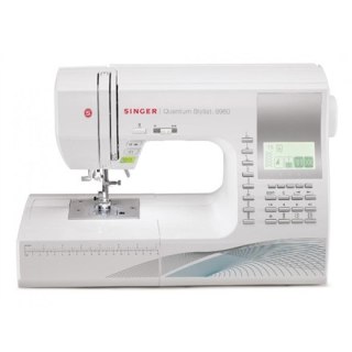 Singer | Quantum Stylist™ 9960 | Maszyna do szycia | Liczba ściegów 600 | Liczba dziurek na guziki 13 | Biały