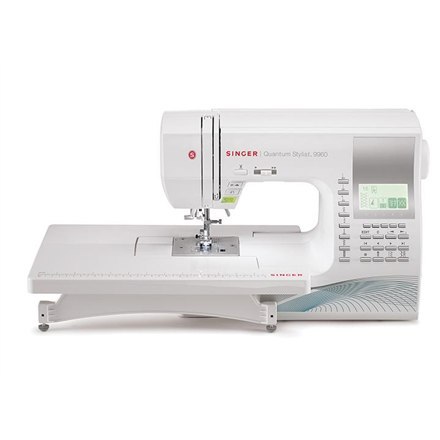 Singer | Quantum Stylist™ 9960 | Maszyna do szycia | Liczba ściegów 600 | Liczba dziurek na guziki 13 | Biały