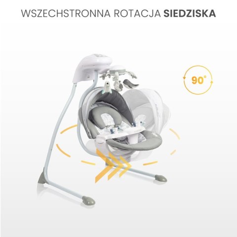 HUŚTAWKA ELEKTRYCZNA RAFFI PINK