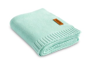 KOCYK BAMBUSOWO-BAWEŁNIANY 80X100 CM MIĘTOWY