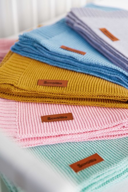 KOCYK BAMBUSOWO-BAWEŁNIANY 80X100 CM MIĘTOWY