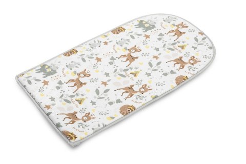 KOKON VELVET BIAŁY LEŚNA PRZYGODA 80x45 + PODUSZKA