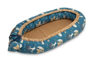 KOKON VELVET MISIE KARMELOWY 80x45 + PODUSZKA