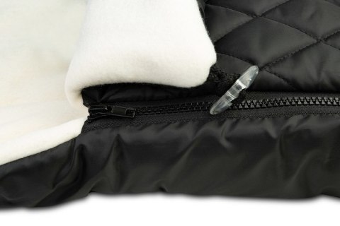 ŚPIWOREK PIKOWANY POLAR BLACK DO WÓZKA