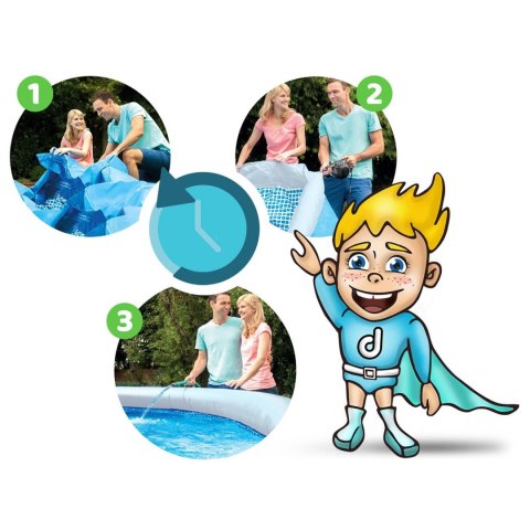 Basen ogrodowy rozporowy 366 x 76 cm 4w1 Bestway 57443 Basen ogrodowy rozporowy 366 x 76 cm 4w1 Bestway 57443
