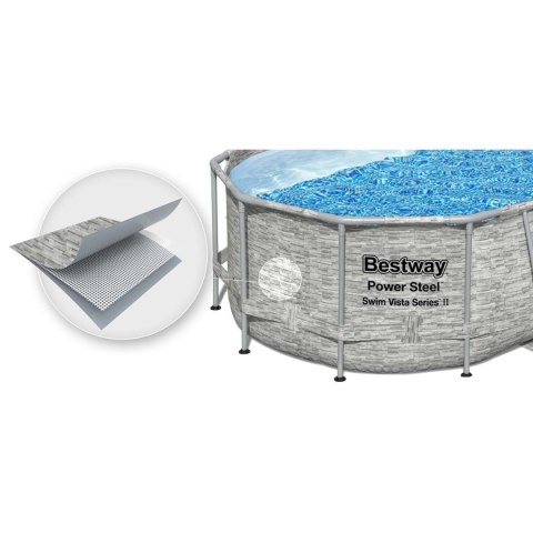 Basen ogrodowy stelażowy 427 x 250 x 100 cm 12w1 Bestway 56714N Basen ogrodowy stelażowy 427 x 250 x 100 cm 12w1 Bestway 56714N