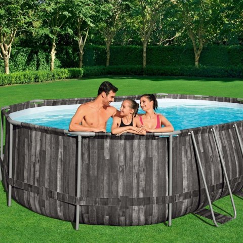 Basen ogrodowy stelażowy 610 x 366 x 122 cm 18w1 Bestway 5611R Basen ogrodowy stelażowy 610 x 366 x 122 cm 18w1 Bestway 5611R