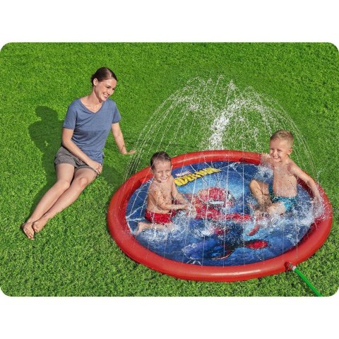 Brodzik dmuchany z fontanną Spider-Man 165 cm Bestway 98792 Brodzik dmuchany z fontanną Spider-Man 165 cm Bestway 98792