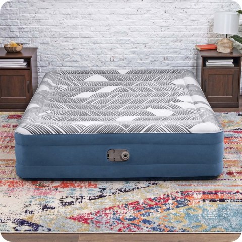 Materac dmuchany 203x152x36 cm z wbudowaną pompką Bestway 6712Y Materac dmuchany 203x152x36 cm z wbudowaną pompką Bestway 6712Y