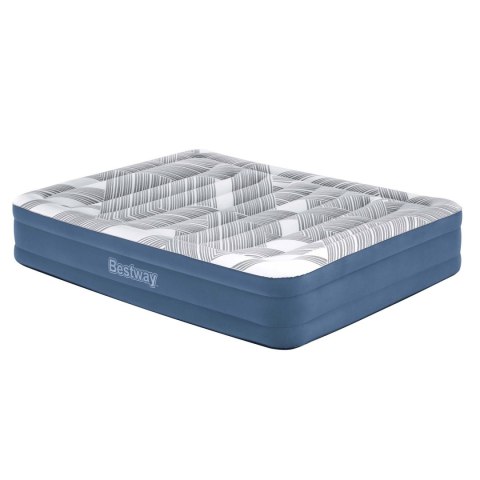 Materac dmuchany 203x152x36 cm z wbudowaną pompką Bestway 6712Y Materac dmuchany 203x152x36 cm z wbudowaną pompką Bestway 6712Y
