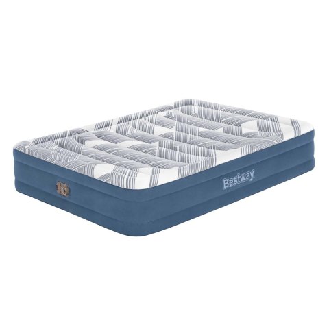 Materac dmuchany 203x152x36 cm z wbudowaną pompką Bestway 6712Y Materac dmuchany 203x152x36 cm z wbudowaną pompką Bestway 6712Y