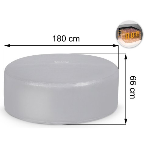 Pokrywa termiczna do SPA 180 x 66 cm Bestway 60317 Pokrywa termiczna do SPA 180 x 66 cm Bestway 60317