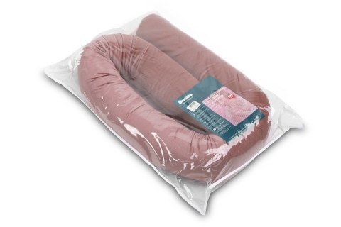 OCHRANIACZ WAŁEK VELVET DO ŁÓŻECZKA BRUDNY RÓŻ