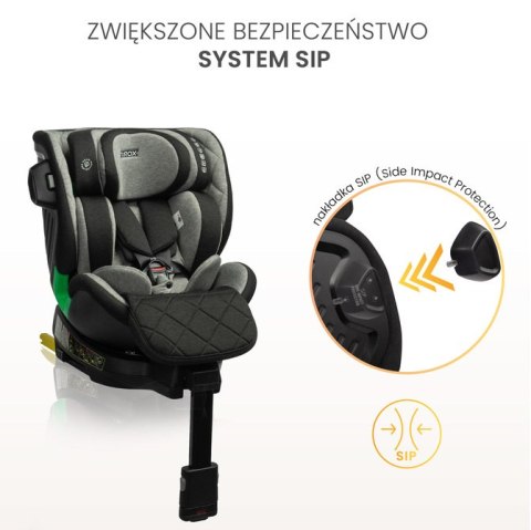 FOTELIK TUROX I-SIZE KHAKI (40-150)
