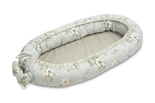 KOKON VELVET LILIA SZARY 80x45 + PODUSZKA