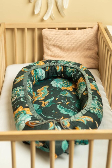 KOKON VELVET PARADISE SZMARAGDOWY 80x45 + PODUSZKA
