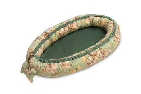 KOKON VELVET SKWER ZIELONY 80x45 + PODUSZKA