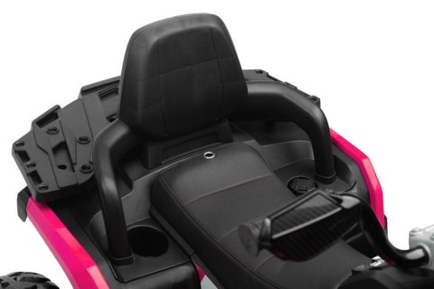 POJAZD AKUMULATOROWY QUAD GIGANT PINK