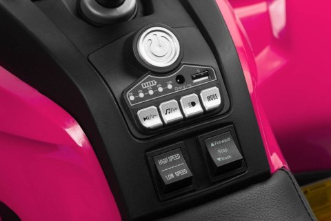 POJAZD AKUMULATOROWY QUAD GIGANT PINK