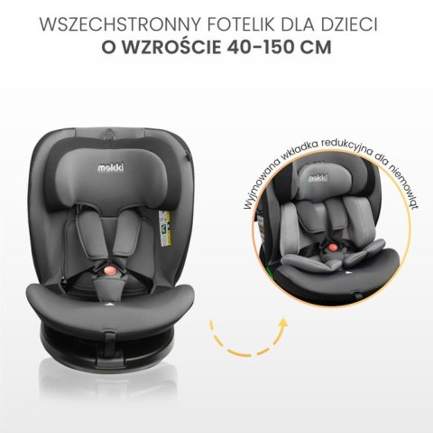 FOTELIK MOKKI I-SIZE GREY (40-150)