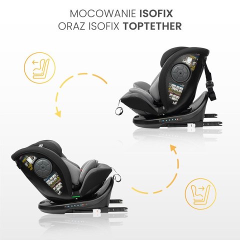 FOTELIK MOKKI I-SIZE GREY (40-150)