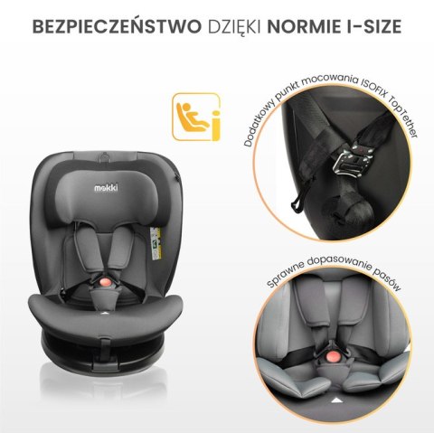 FOTELIK MOKKI I-SIZE GREY (40-150)